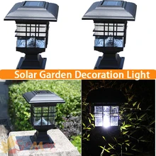 Светодиодный Фонари работающие на солнечной энергии открытый для сада и коридора лестницы конвертировать водонепроницаемый белый свет лампы домашний декор искусный дизайн Солнечный свет