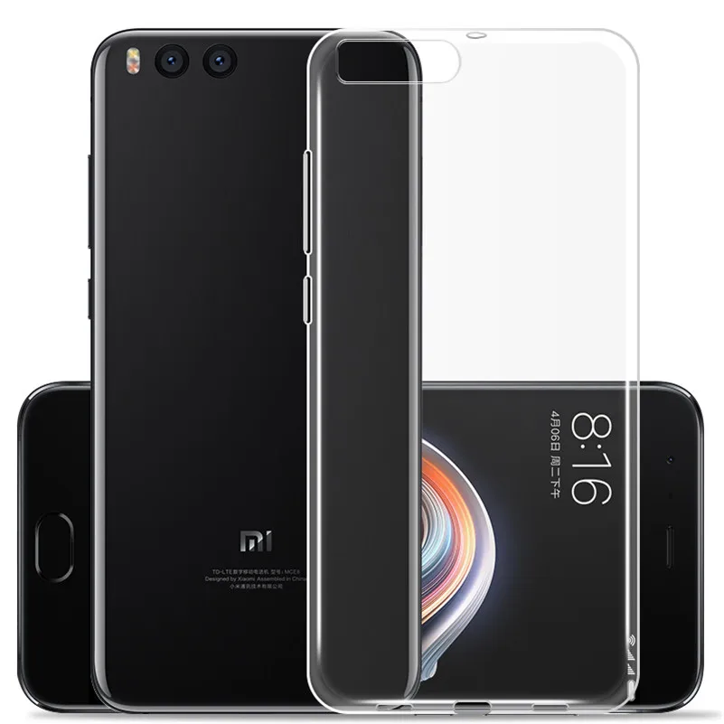 Transparent TPU Case For Xiaomi Mi Note 3 Note3 Soft Silicon Back Cover