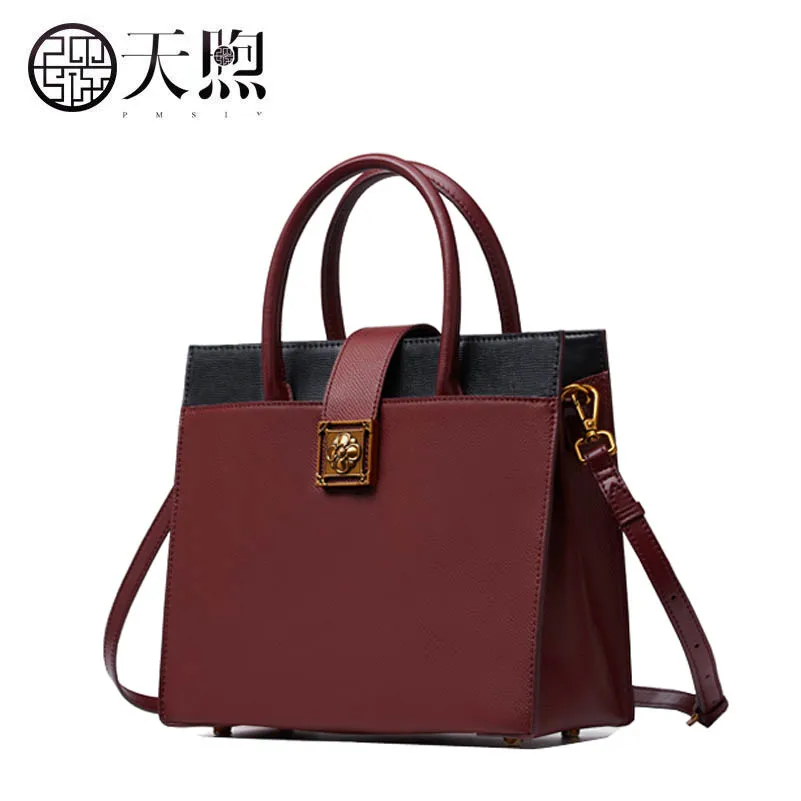 Famous brand top quality dermis women bag 2017 new original color spell Chinese style handbag leather shoulder Messenger bag Famous brand top quality dermis women bag 2017 new original color spell Chinese style handbag leather shoulder Messenger bag