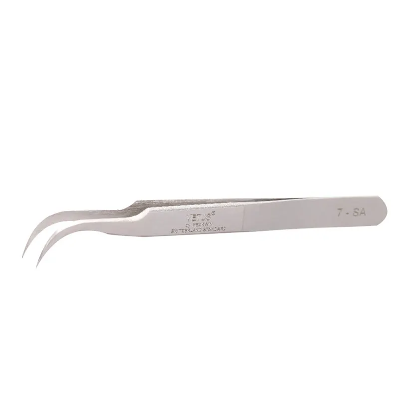 VETUS 6A-SA Eyelash Tweezers Stainless Steel Anti-static 3D/6D Volume Eyelash Extension Best Quality Fan Tweezer 3