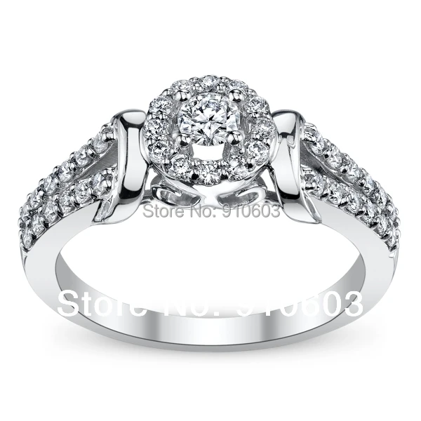 Cherish 9k White Gold Diamond Engagement Ring 0 25 Carat Ascd Lab Cherish 9k White Gold Diamond Engagement Ring 0 25 Carat Ascd Lab Grown Female Special Style Design For Women In Rings From Jewelry