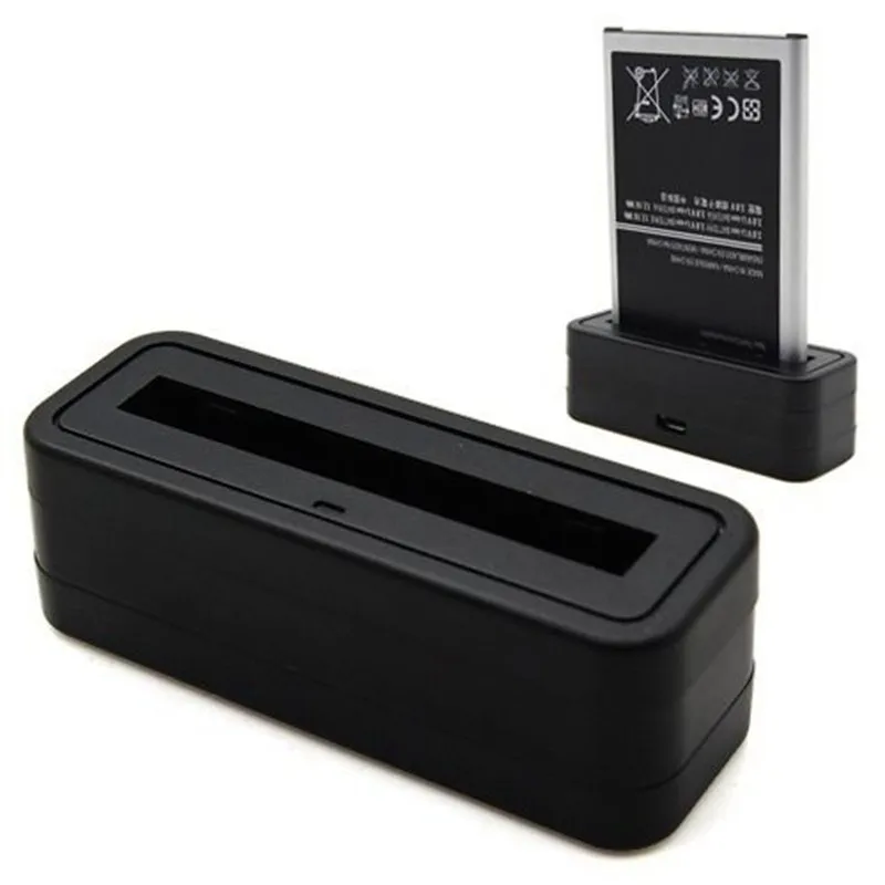 

Mini Dock Battery Charger + USB Cable For Samsung Galaxy Note 4 Note 3 N9000 Note 2 S5 i9600 S4 i9500 S4 Mini i9190 S3 i9300