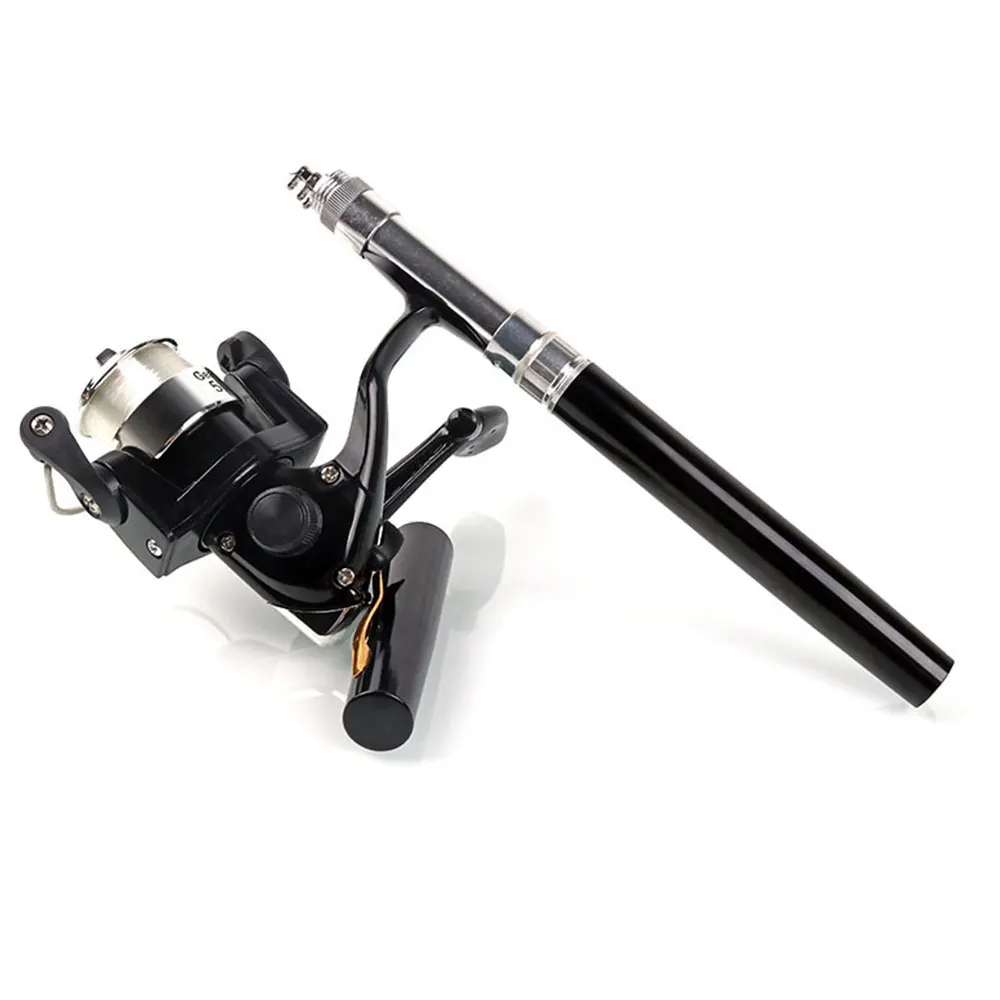 Carbon Telescopic Rod Practical Fishing Pole Durable Angling Tool Mini 5 Color Dropshipping Outdoor Pen Shape | Спорт и развлечения