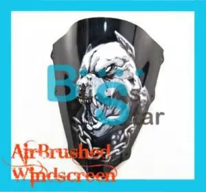 Honda CBR CBR600RR 2005 2006 Airbrushed Windscreen 1 | Автомобили и мотоциклы