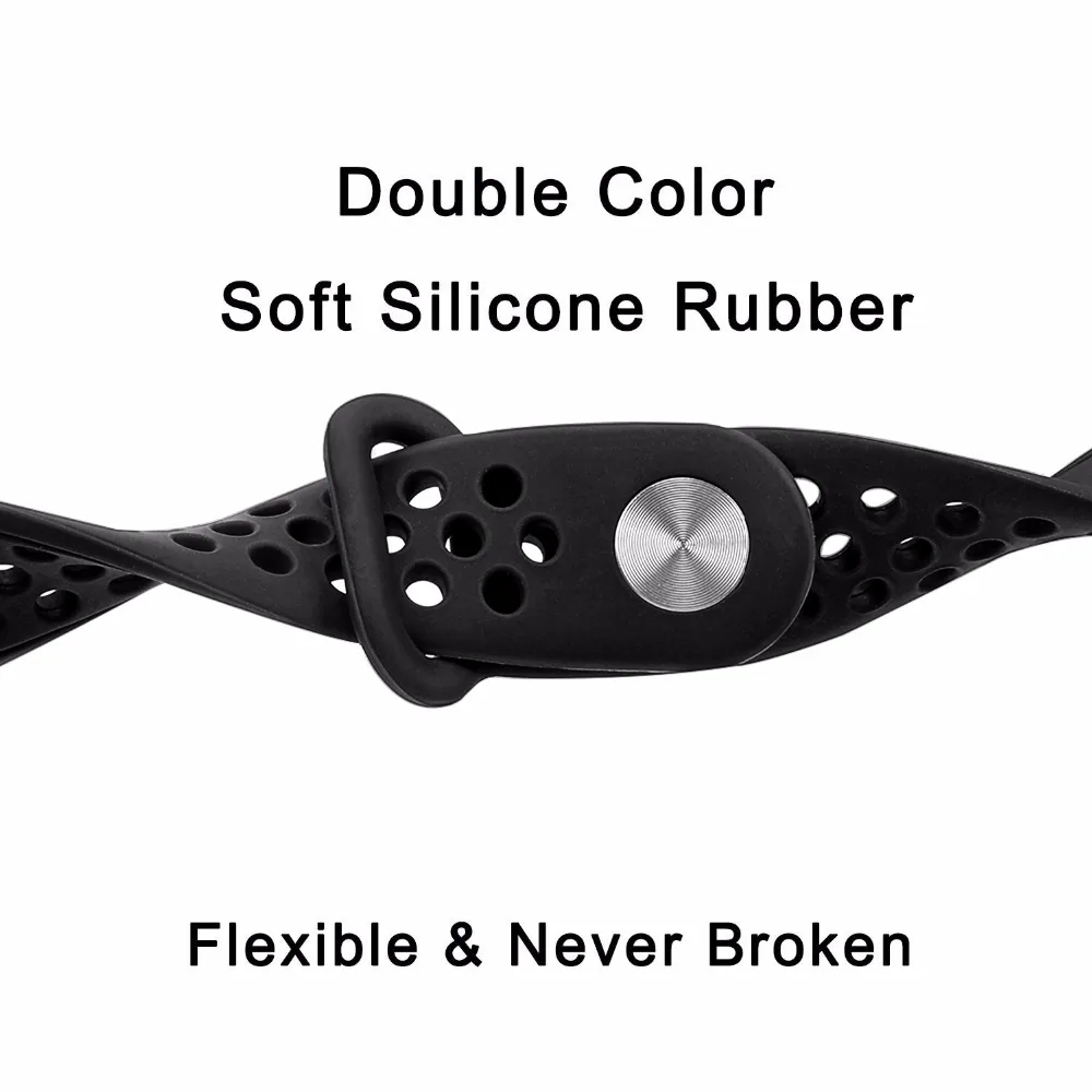 Двухцветный силиконовый резиновый ремешок для часов samsung gear Fit 2 R360/Fit2 Pro R365, спортивный ремешок, браслет на запястье