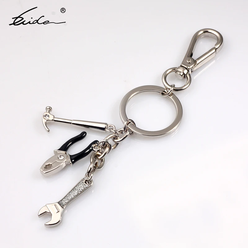 Promotional Tools Claw Hammer Key Chain Wrench Vise Keychain Mini Gift Keyring For ManKey