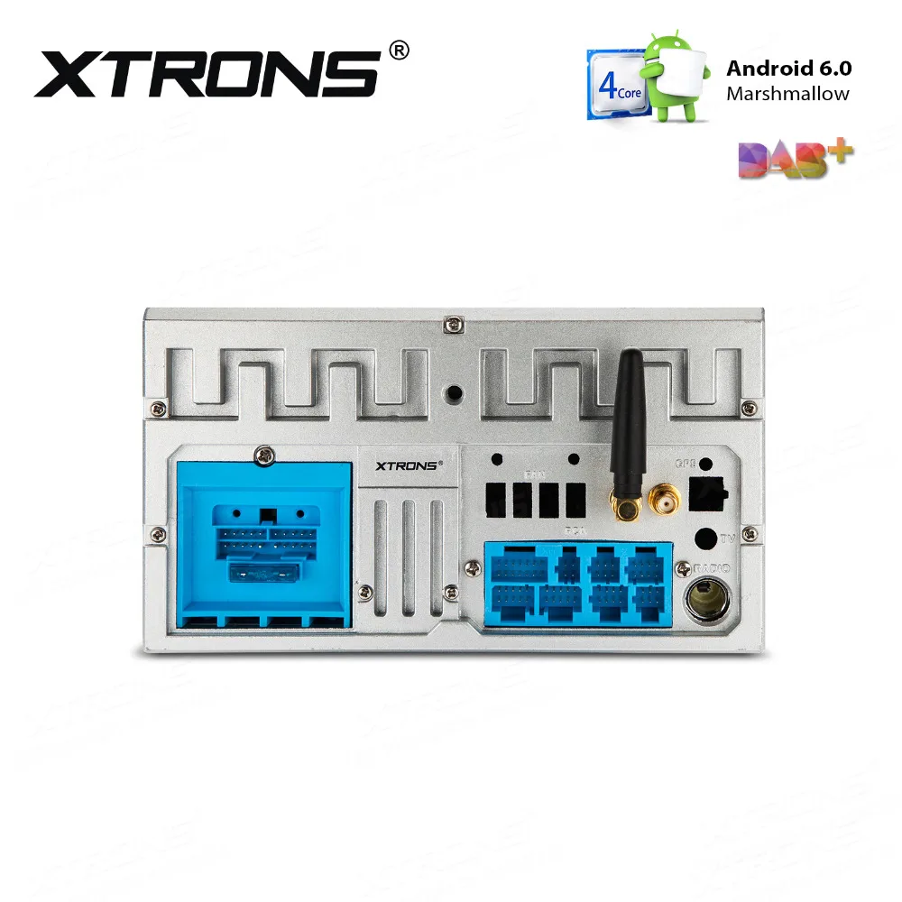 XTRONS 7 "Android головное устройство стерео радио gps видео Автомобильный DVD плеер для