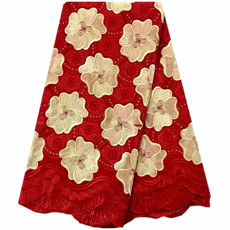 Последние Африканский хлопок швейцарский вуаль Кружева Ткани Высокое качество