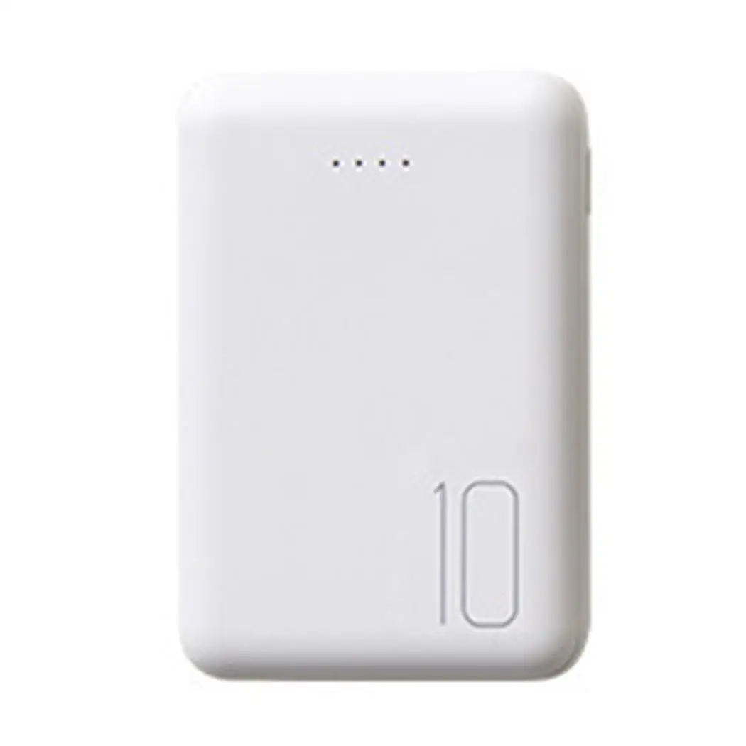 

Mini Lightweight Portable Mobile Phones Dual 10000mAh USB About 6Hours DC 5V~2.1A Power Bank Over 500Times