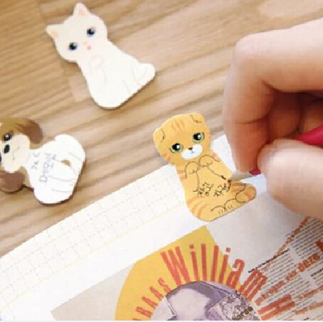 

Peerless Cartoon Animal Cat Print Bookmarks of Page Bookmark Clips School Office Supplies Stationery For Kids Student Child