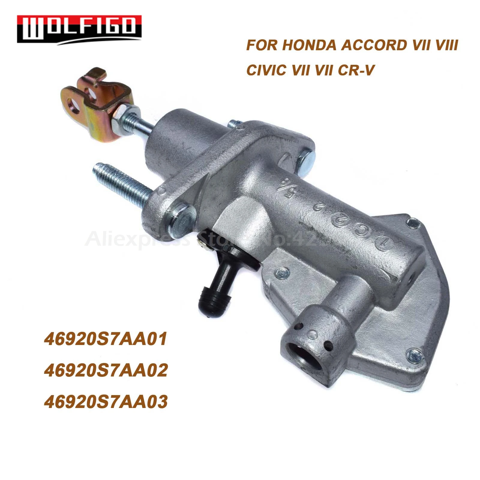 WOLFIGO, nuevo para Honda ACCORD VII, CIVIC VII, cilindro maestro de embrague 46920S7AA01 WOLFIGO, nuevo para Honda ACCORD VII, CIVIC VII, cilindro maestro de embrague 46920S7AA01