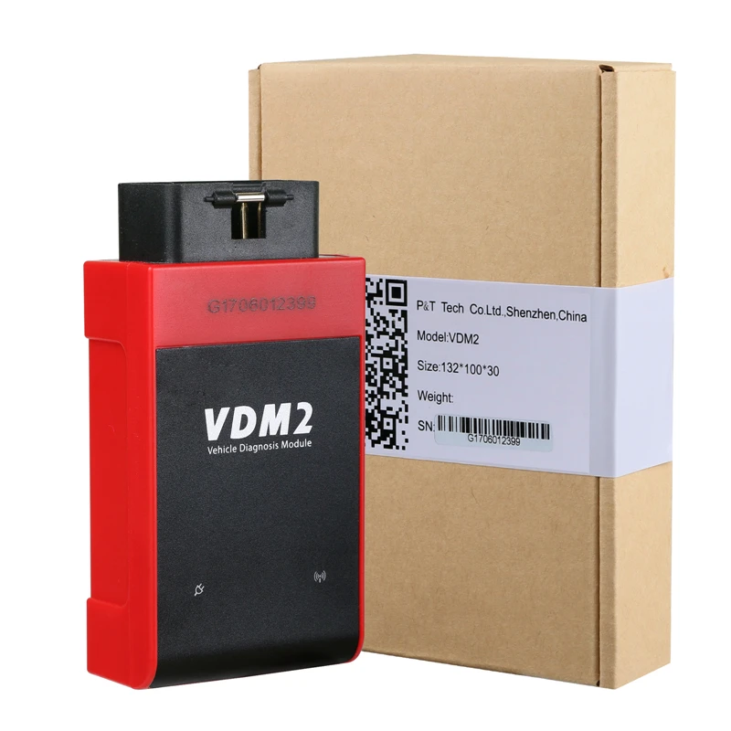 OBD2 UCANDAS VDM2 VDM II Полная система V3.9 Wifi OBD2 автоматический диагностический инструмент VDMII для Android VDM 2 OBDII сканера кода