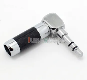 

Oyaide L Shape 90 Degree 3.5mm 3 poles Male stereo phono DIY Solder Adapter LN004090