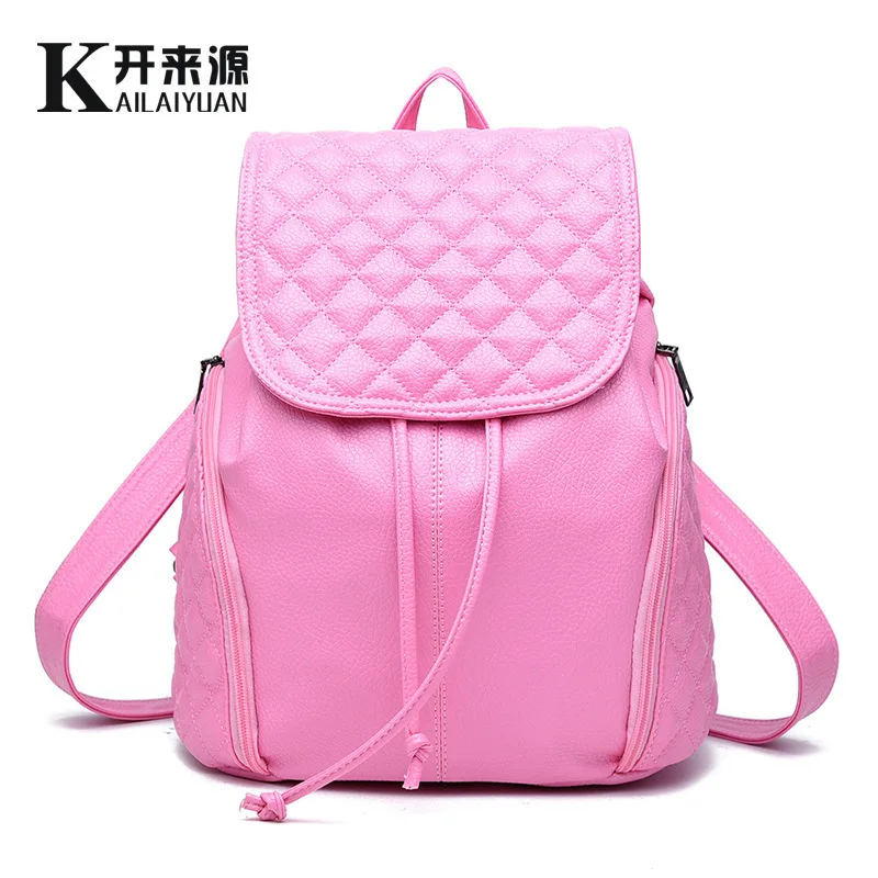 A new type of holographic backpack girl bag shoulder bag color candy holographic Backpack