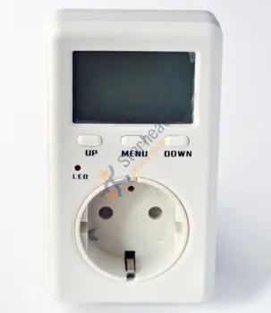 

Saving Energy Wanf Mini WATT Electricity Power Energy Usage Meter Monitor AC Voltage, 4mm round plug EU Version