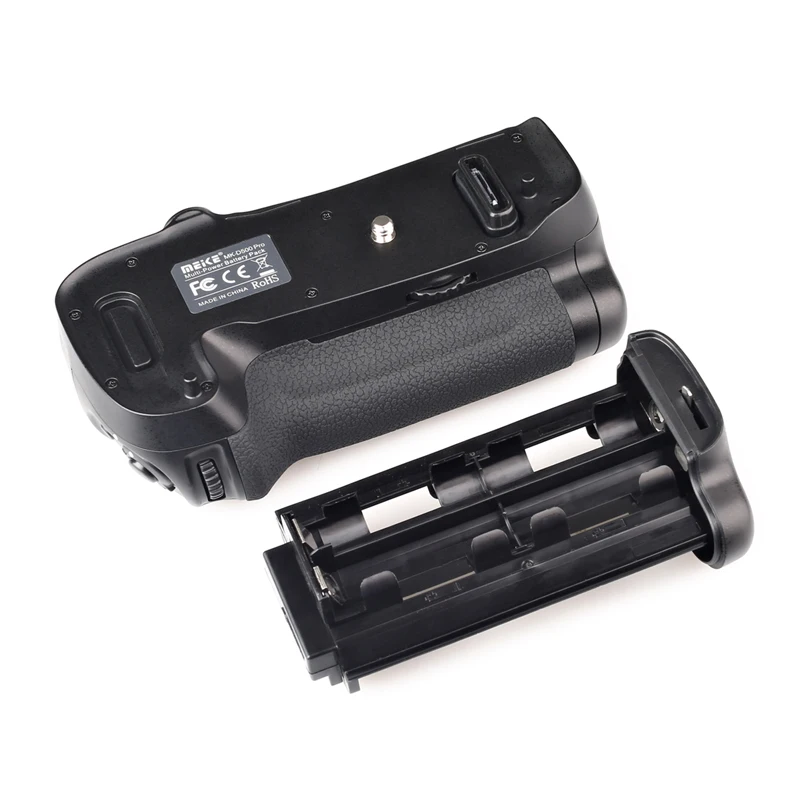 MK-D500 Meike для камеры D500/MB-D17, совместимая с аккумулятором EN-EL15 и держателем батареи AA с чистящей салфеткой Voking