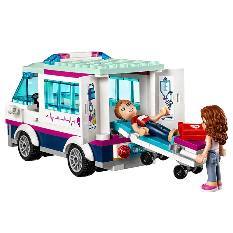 932 шт Heartlake City Park Love Hospital девушки друзья строительные блоки Совместимые 41318
