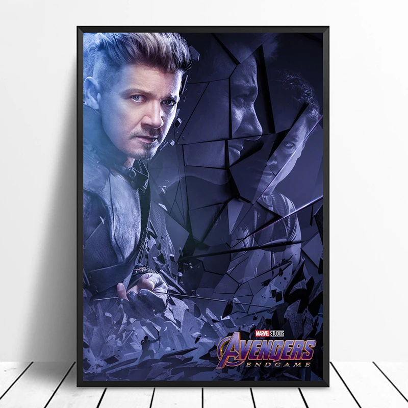 Мстители: Endgame постер на холсте Hawkeye Avenge Падший плакат Marvel комедия качественный принт Мстители 4