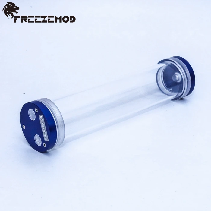 Freezemod RGB резервуар 234 мм цилиндр для воды od60 компьютерное водяное охлаждение. YSX RGBS