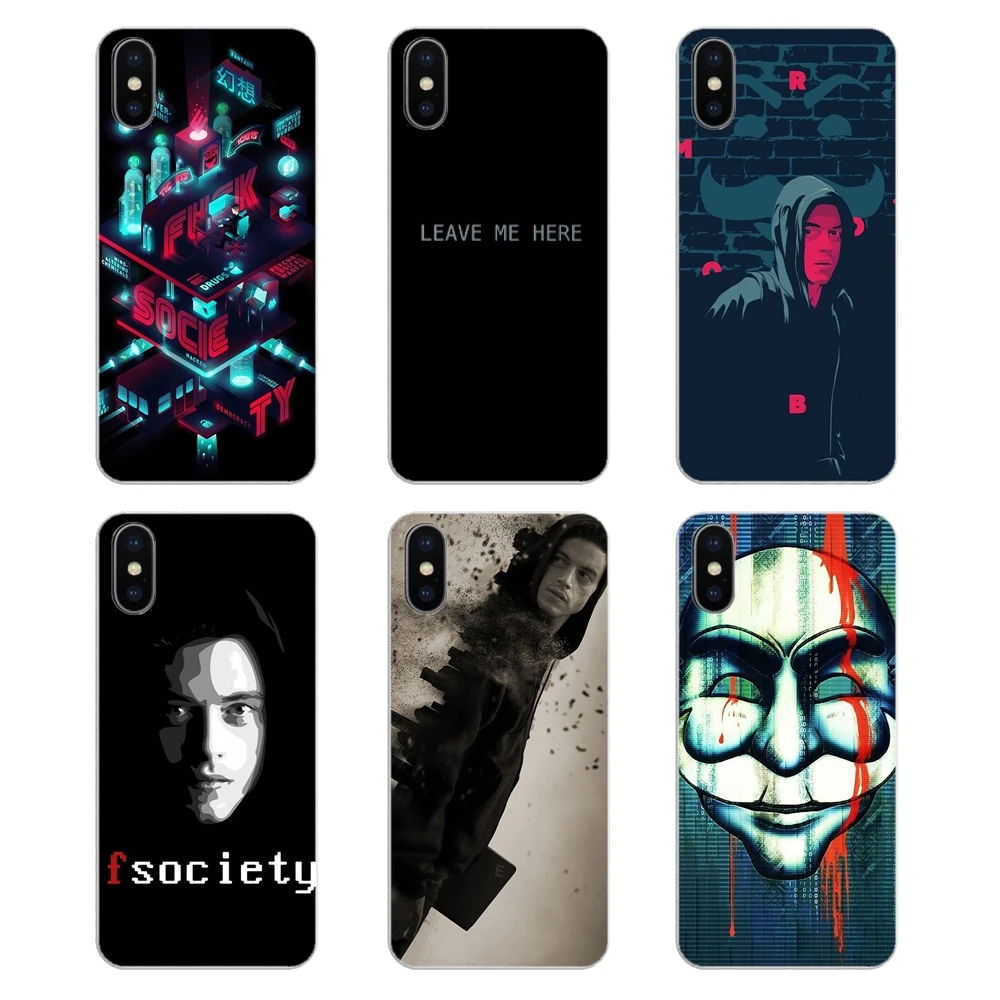 For Samsung Galaxy A5 A6 A7 A8 A9 J4 J5 J7 J8 2017 2018 Plus Prime Mr. Robot TV Show Elliot Alderson Poster Silicone Shell Cases |