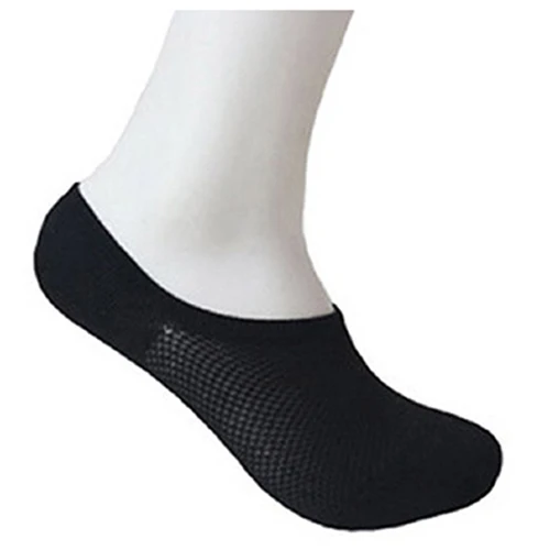5 Pairs Bamboo Fiber Net Loafer Boat socks Liner Low Cut No Show Socks | Мужская одежда