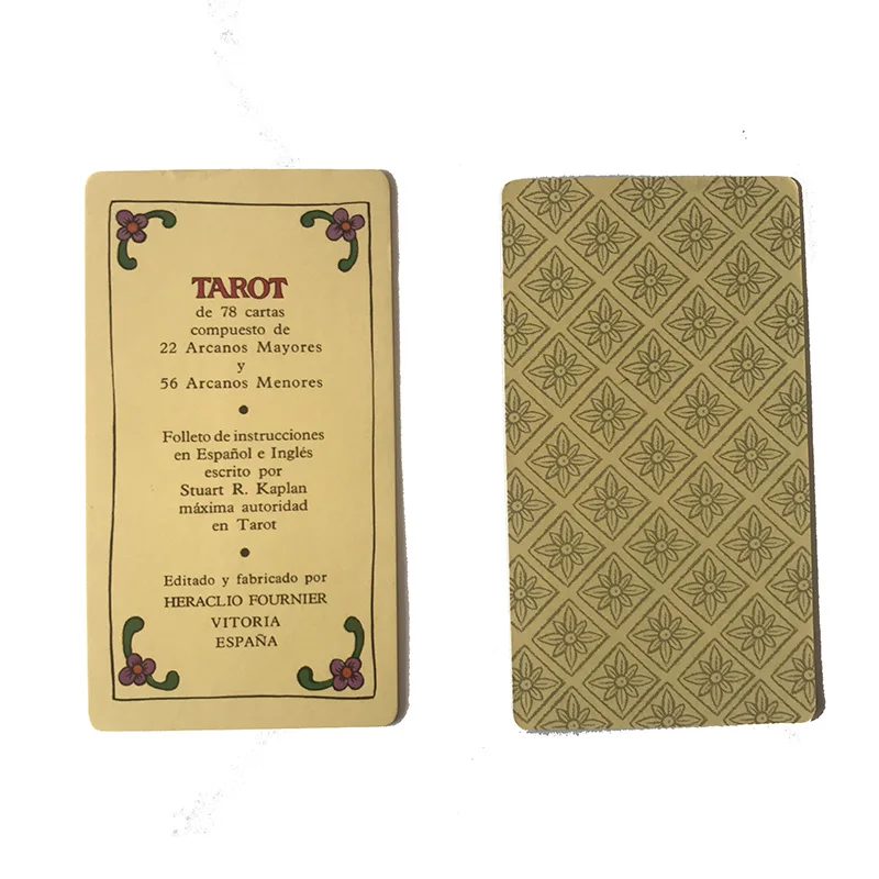 Spanish Tarot Board Game High Quality Paper Cards English/French/Spanish Instructions for Astrologer Spanish Tarot Board Game High Quality Paper Cards English/French/Spanish Instructions for Astrologer