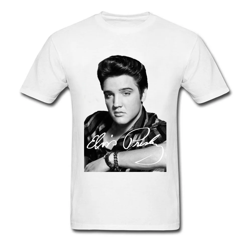 Мужская футболка в винтажном стиле Elvis Presley крутая хип хоп классические топы со