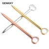 Genkky Big diamond Pen Heart-shaped Scepter Ballpoint Pens For School Office Gift Stationery Metal Material High-grade Ball Pens 3