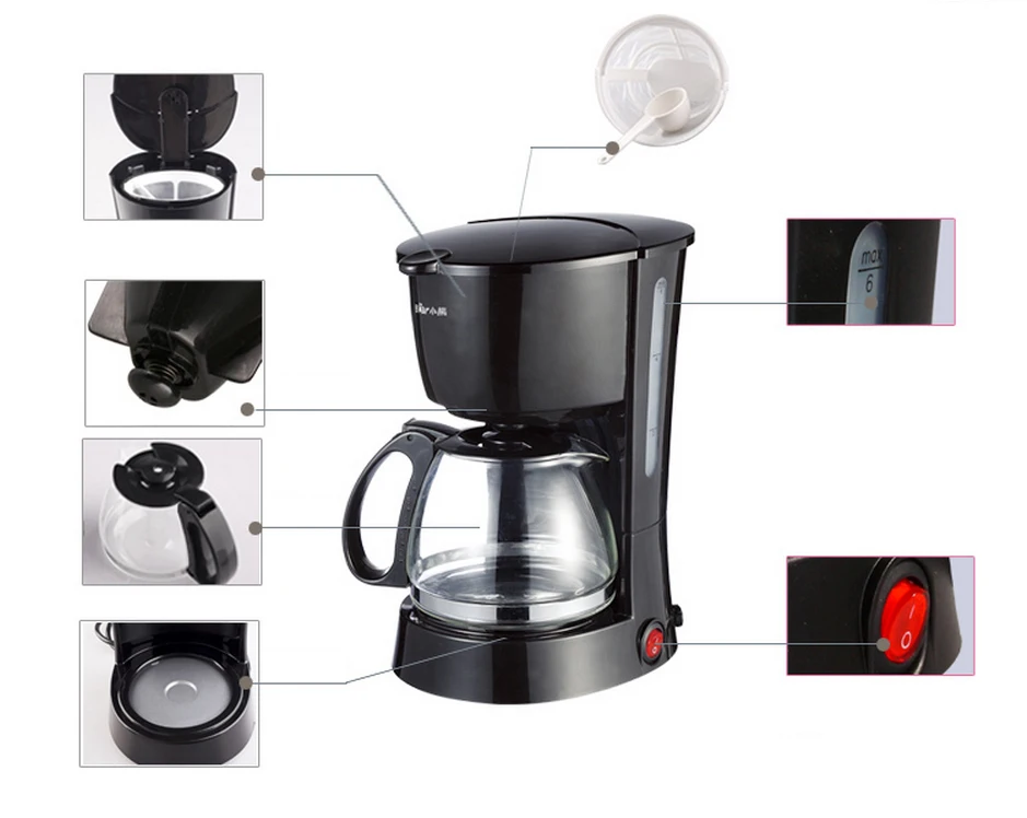 220v Drip Coffee Filter Full Automatic Machine The 220v Drip Coffee Filter Full Automatic Machine The Type Insulated Make Tea In Makers From Home Liances On