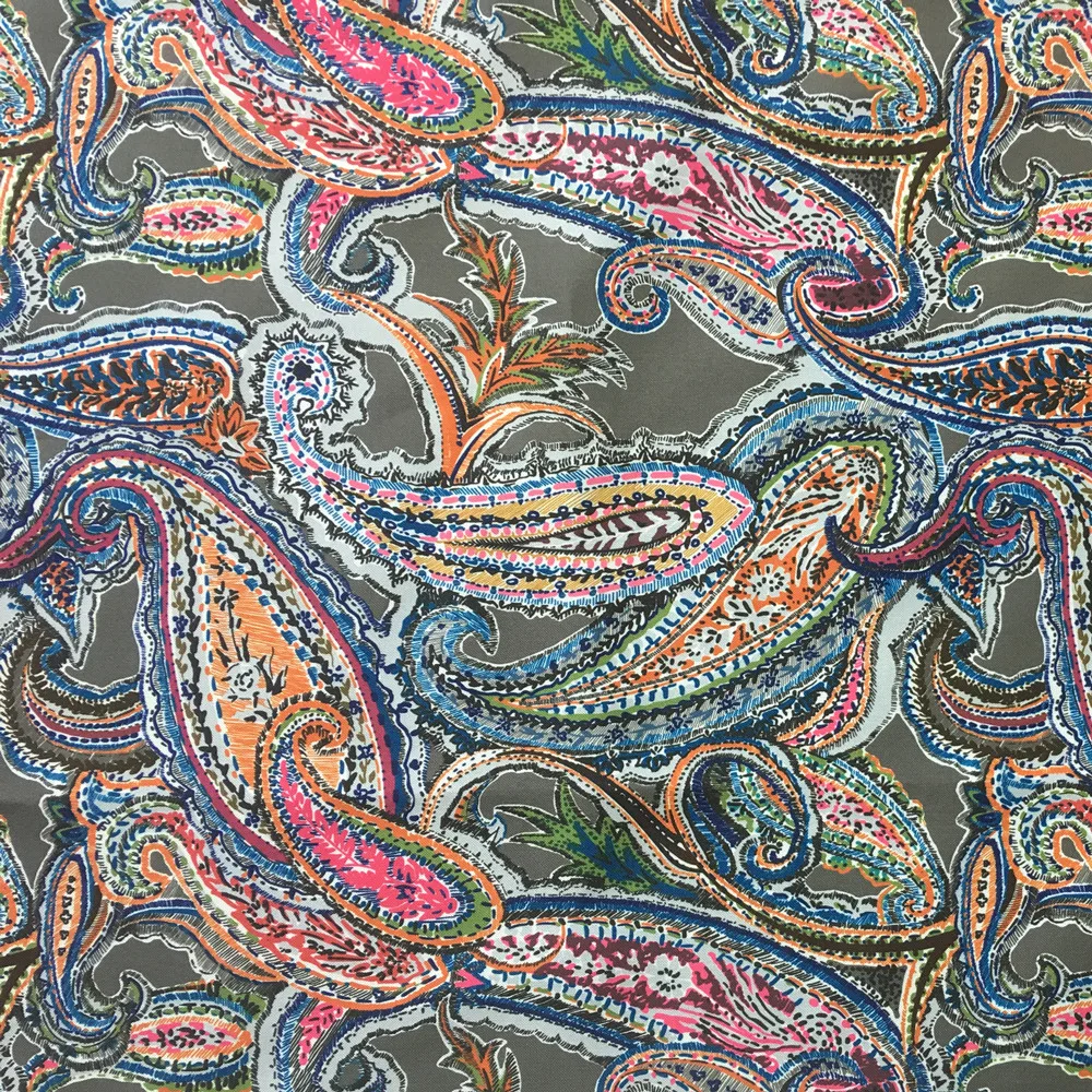 Большой Пейсли стиль цифровой печати Стул Обивка диван кресло ткань декоративная ткань 140 см ширина по метру
