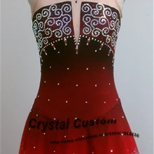 Для женщин Фигурное катание Платья для женщин новые модные брендовые лед фигурное катание Платья для женщин конкурс для взрослых dr3497