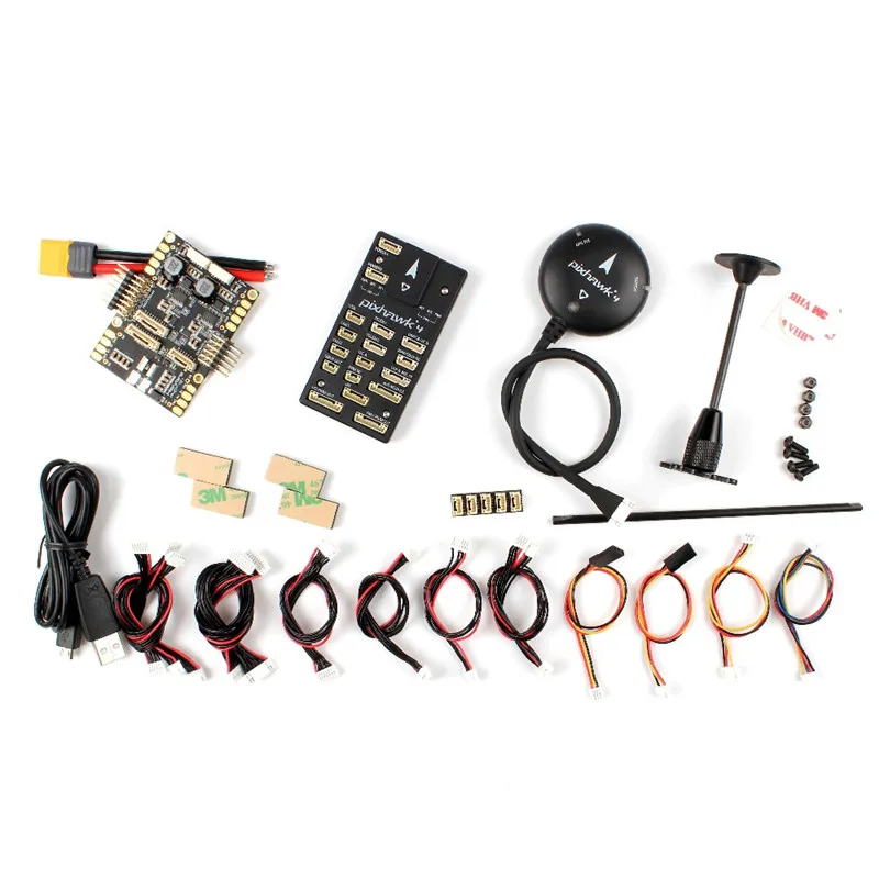 

Holybro Pixhawk4 Flight Control aluminum case/plastic set Pix4 FC+M8N GPS+power module fixed-wing drone autopilot kit RC drone