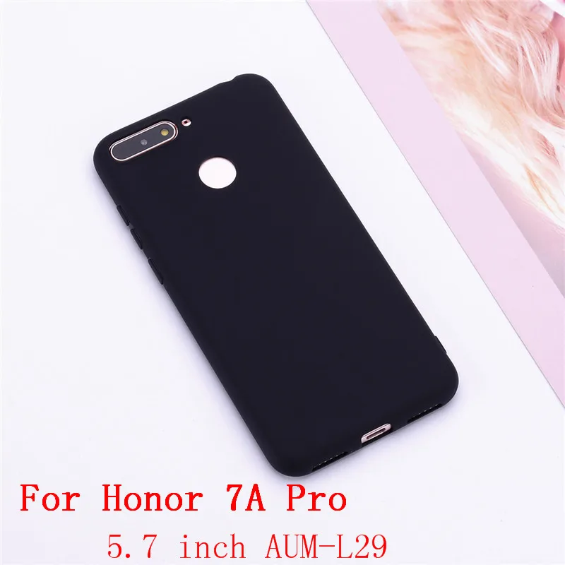 Leather Case on for Huawei honor 7A Pro 5.7 AUM-L29 case Soft Back Covers Flip Case For Huawei Honor 7A 5.45 DUA-L22 Phone Cases