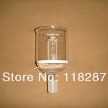 250 мл, 24/29, лабораторная Воронка Buchner, 3# крупный фильтр, воронка, лабораторная посуда, лабораторная воронка