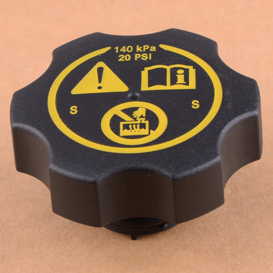 

DWCX Radiator Expansion Water Tank Cap Cover 13502353 Fit for Opel Vauxhall Astra Insignia Corsa Zafira