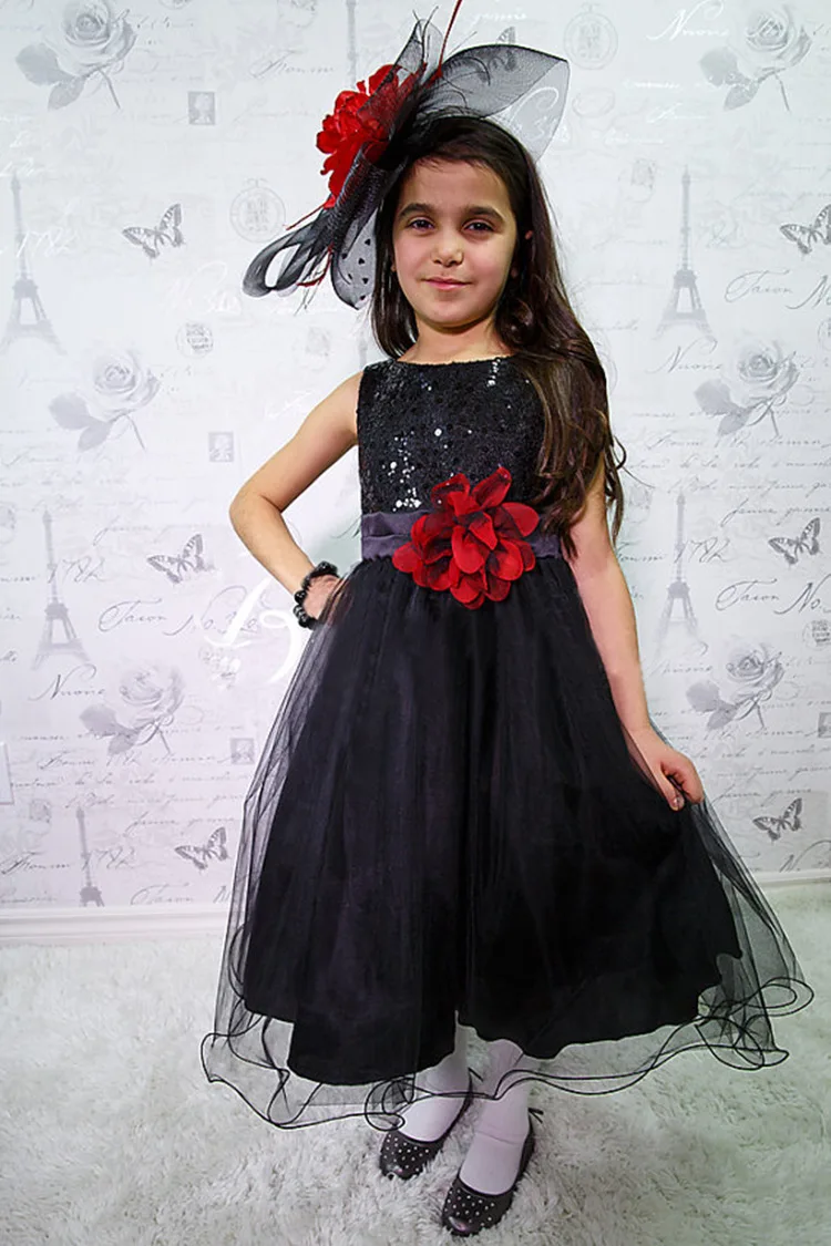

2019 New Kids Dress Girls Screen Princess Pengpeng girls dress princess