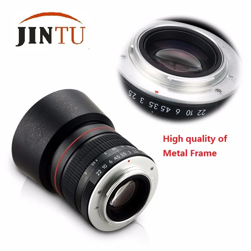 Image result for JINTU 85mm f/1.8 Portrait Aspherical Manual Focus