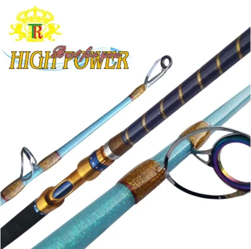 Carbon Fibre Fishing Rods Jig Poles Boat Rod Hard Powerful Jigging Pole  Fish Supplies 1.5 section 1.73m 1.83m 1.9m FREE SHIPPING