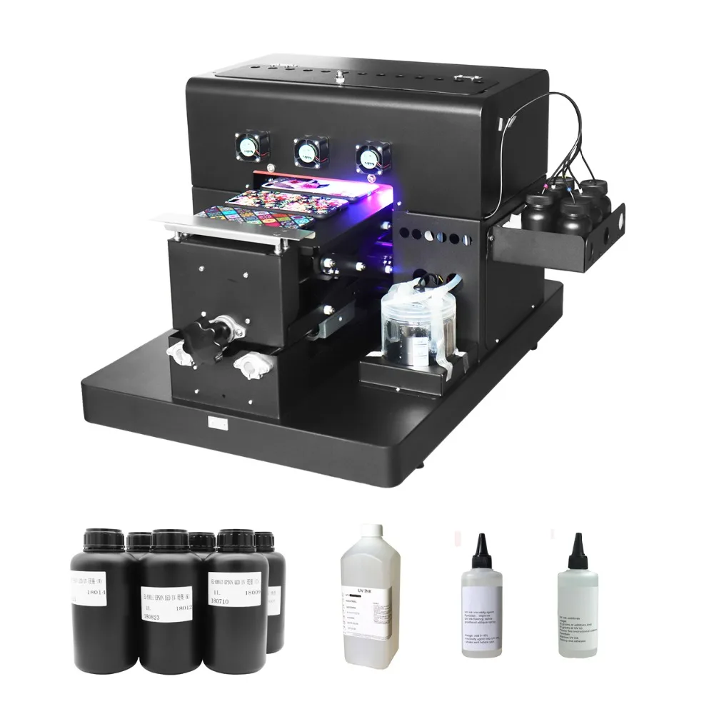 Buy A4 Small Size UV Printer LED for Epson Inkjet