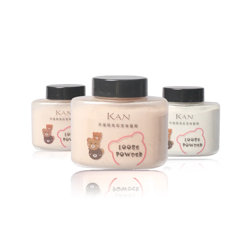 

K.A.N Banana Loose Powder Oil Control Long Lasting Face Makeup Highlighter Mineral Smooth Translucent Setting Powder Beauty