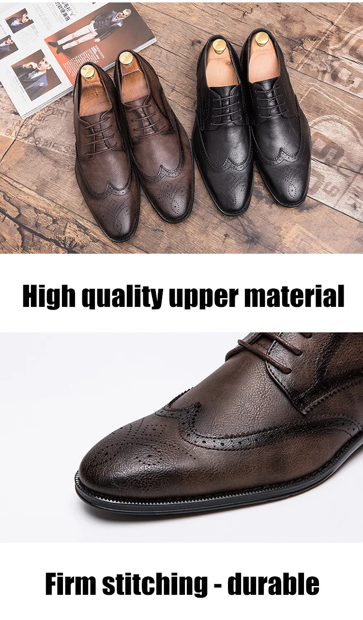 ZUNYU/новые стильные мужские модельные туфли в итальянском стиле; большие размеры 38-47; Blucher; Туфли-оксфорды; мужские Вечерние кожаные туфли для свадьбы