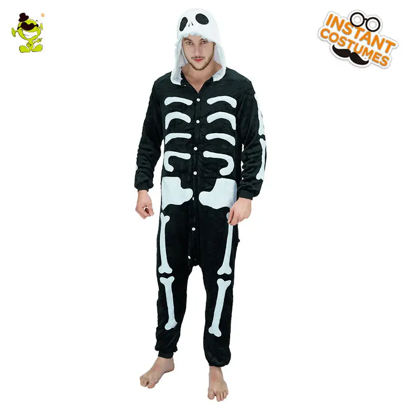 Buy New Men's Skeleton Pajamas Costume Masquerade
