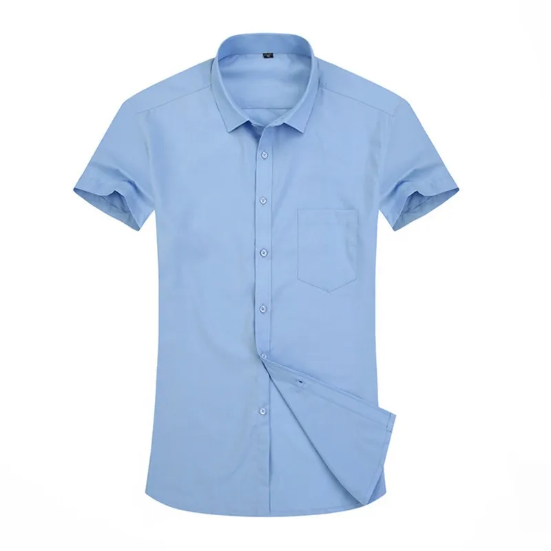 men business shirt short sleeve  06