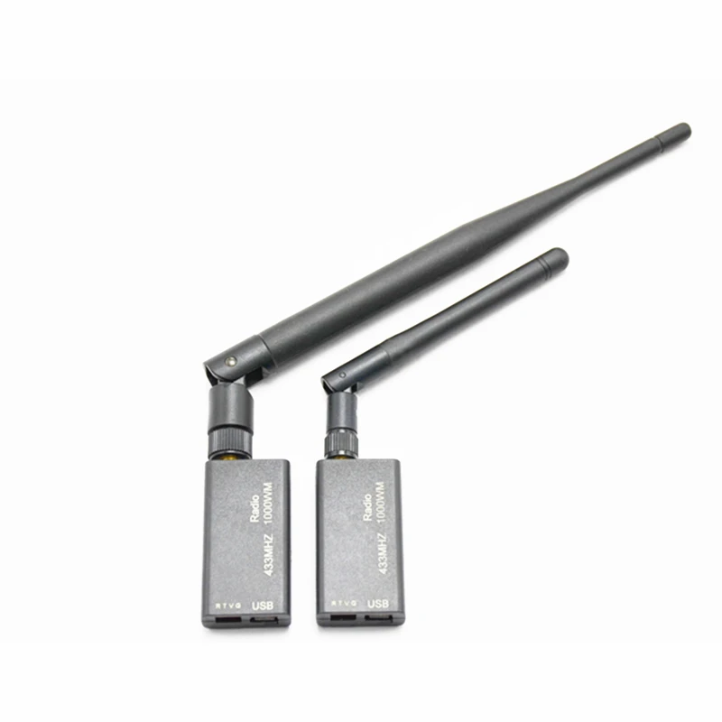 3DR радиотелеметрия 433 МГц комплект 1000 мВт данные Телеметрия TTL и USB-порт для APM Pixhawk