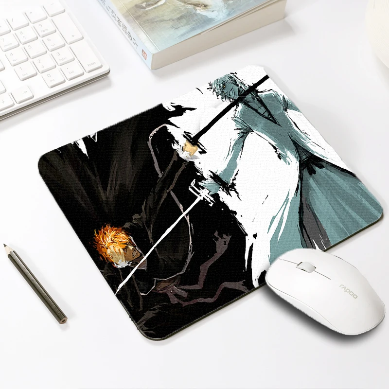 

Mairuige Bleach Mousepad Anime Domineering Senior Natural Rubber Gaming Mouse Game Pc Table Mats Small Size 220x180x2MM