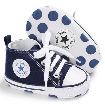 

Classic Canvas Sport Baby Shoes Newborn Boys Girls First Walkers Infantil Toddler Soft sole Prewalker Sneakers for 0-12M