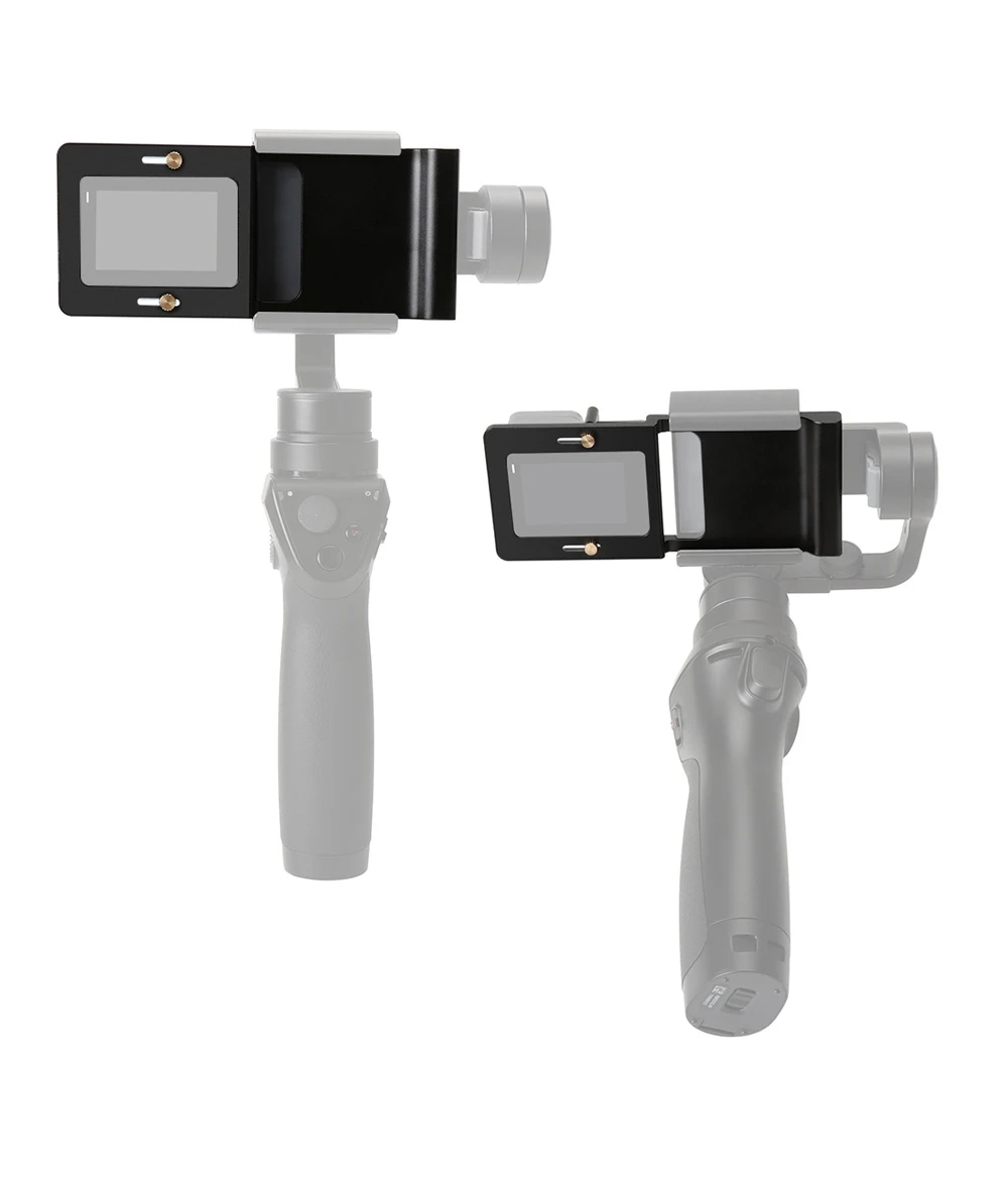 Yeliu Estabilizador Gimbal Interruptor Placa Adaptador Montaje para Gopro Hero 7 6 5 4 3 Negro