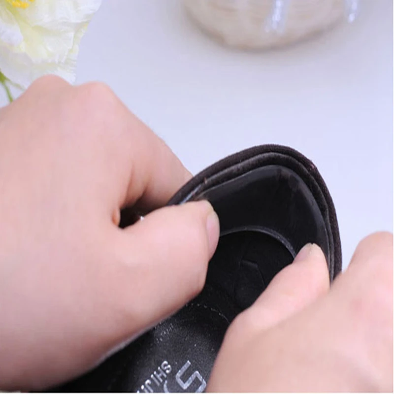 1 Pair Women Ladies Girls Transparent Silicone Gel Heel Cushion