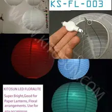 100 шт./упак. сменный флорист многоразовые декоративные акценты/skyфонарь бумажный светильник светодиодные фонари(янтарный цвет