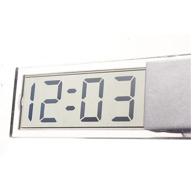 Новая наклейка на присоске Авто приборной панели автомобиля Лобовое стекло цифровой ЖК-дисплей мини-часы